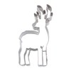 Staedter 076280 Reindeer Cookie Cutter, 11 cm, Stainless Steel Silver,