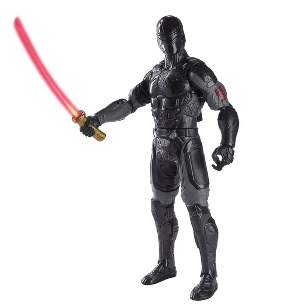 Snake Eyes: G.I. Joe Origins Ninja Strike Snake Eyes Collectible 12-Inch Scale Figure with Action Feature, Toys for Kids Ages 4 and Up