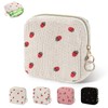 Desing Wish Cosmetic Pouch, Small Makeup Pouch, Square Storage Bag,