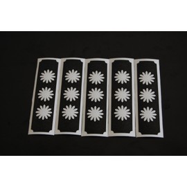 3 Flowers Make Up Stencil- 5 Pack