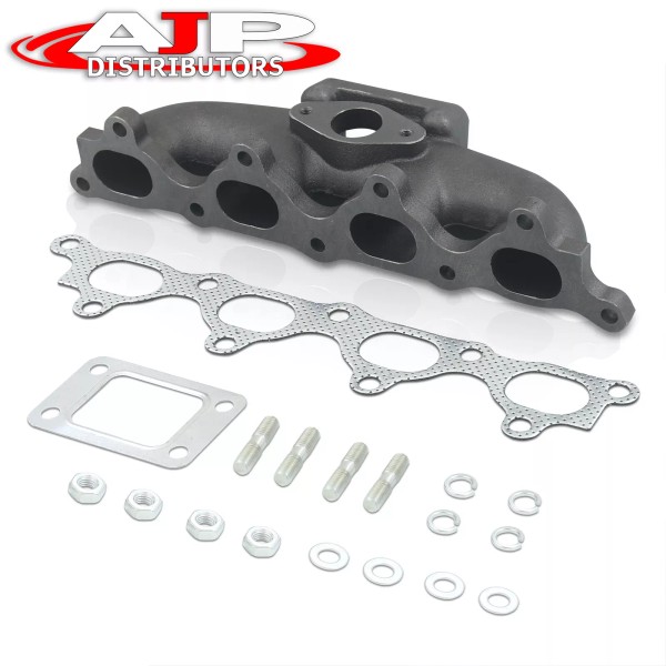 AJP Distributors Cast Iron Turbo Manifold Header For 1990-1993 Honda