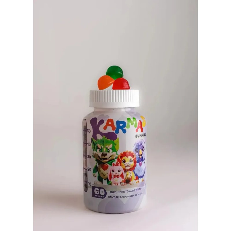 Multivitamínico Karmas Gummies Gomitas para Niños con Vitamina C y