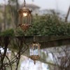 AngelcityCC Outdoor Pendant Light Fixture, Farmhouse Exterior Hanging Lights with