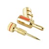 Gold Plated Locking Lockable Banana Plugs Up to 9 AWG