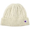 Champion 492-0142 Knit Cap, Boa Back, white