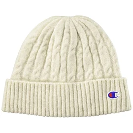 Champion 492-0142 Knit Cap, Boa Back, white