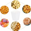 CC wonderland zone 24pcs White Mini Popcorn Boxes Paper Popcorn