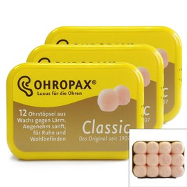 Ohropax Classic Earplugs - 12 2 2286 36