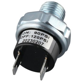 Air Pressure Switch 90-120 PSI Pressure Switch 1/4"-18 NPT DC 24V 12V Pressure Switch Air Compressor Pressure Switch 90PSI Pressure Switch 120PSI Pressure Switch