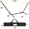 SEGAWE Durable Portable Hammock Stand Heavy Duty Indoor Outdoor Garden