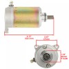 Caltric Starter for Bombardier Can-Am Defender H8 H10 2016-2021 CanAm