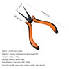 4inLoveMe Thin Flat Needle Nose Pliers 5.5 inches Flat Nose