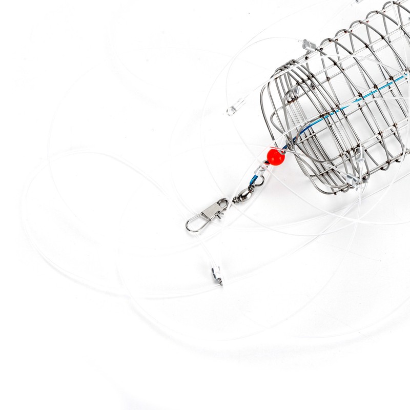 Crab Snares with 8 Loops Reusable Cylindrical Stainless Steel Wire