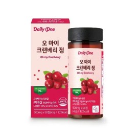 Daily One 2 bottles of Oh My Cranberry Tablets (6 month supply) [34598103] / 오 마이 크랜베리 정 2병 (6개월분)[34598103]