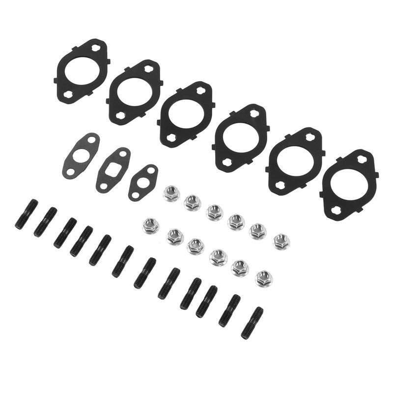 Exhaust Manifold Bolts Gaskets Kit 5266422 Metal Alloy Replacement for