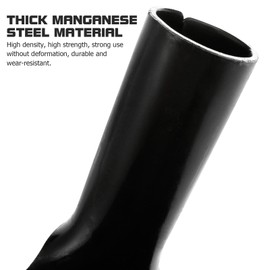 Tofficu All-Steel Garden Hoe, Heavy Duty Hoe Garden Tool without Handle, 9.24X5.89X5.89in, Gardening Tools Replacement Weeder Tool for Garden, Farm, Backyard