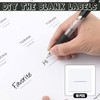 AIEX Coffee Syrup Labels, 84pcs Waterproof White Minimalist Coffee Syrup