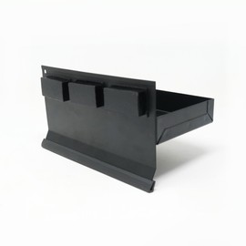 FIRST4MAGNETS 8" Magnetic Toolbox Shelf - 0.77kg Load Capacity | Strong Magnetic Toolbox Organizer for Storing Tools, Parts & Accessories - Ideal for Garage, Workshop, or Shed