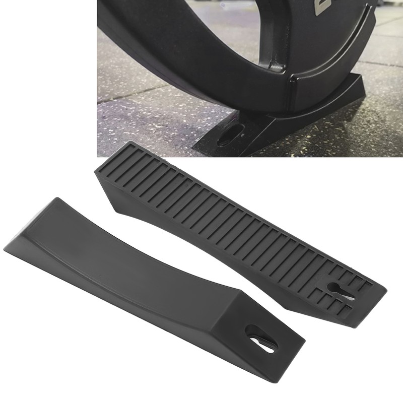 1 Pair Barbell Alternative Load Rubber Loading Unloading Barbell Plate
