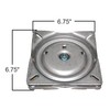 #92TMR - 6.75" Square - 3° Pitched/Angled, 51 Ball Bearings