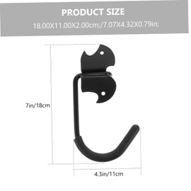 WHAMVOX 2Pcs Heavy Duty Garage Wall Hooks for Bike Storage Bicycle Mount with Wrap for Organizing Road and Mountain Bikes Capacity