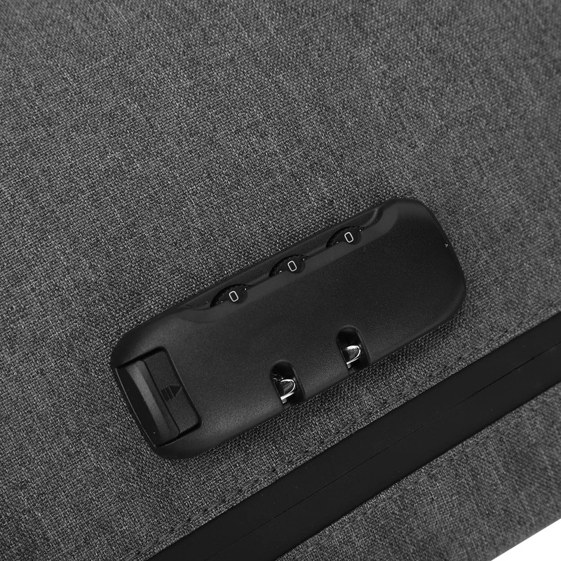 Nylon Storage Bag Activated Carbon Deodorant Zipper Closure Password Lock