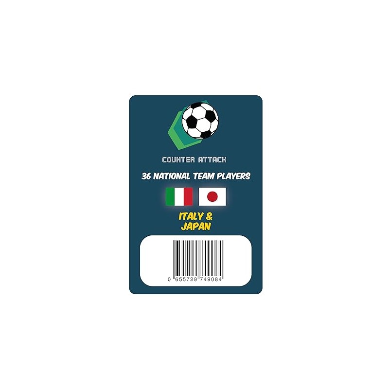 Counter Attack Italy and Japan Player Cards