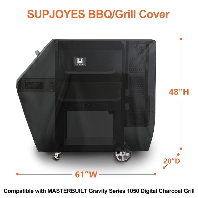 SUPJOYES Grill Cover for Masterbuilt 1050 Charcoal Grill, Heavy Duty