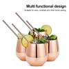 Stainless Steel Wine Glass Stemless Egg Shape 550ml Unbreakable Portable