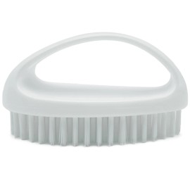 Gketn Hand and Nail Brush for Cleaning Fingernails Fingers Nylon Firm Stiff Bristles H