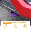 Hoolcar Tow Hook Covers Front Bumper Tow Hook Rubber Sleeve