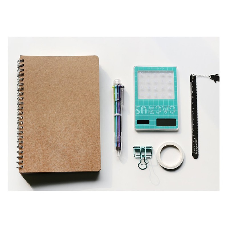 DSTELIN Soft Cover Spiral Notebook Journal, Coofficer Blank Sketch Book