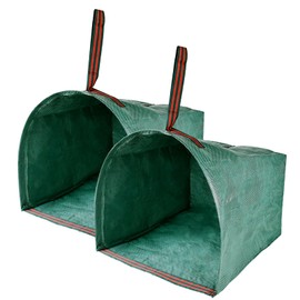 2 Pack Leaf Bag 40 Gallons Reusable Garden Bags for Leaves Heavy Duty Leaf Collector Collapsible Garden Waste Bags for Grass Clippings Yard