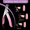 Nail Tips for Gel Nails, Venares 500 Pieces Acrylic Artificial
