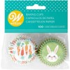 Wilton/Carrot & Bunny Mini Muffin Cups 100CT Cupcake Muffin Paper