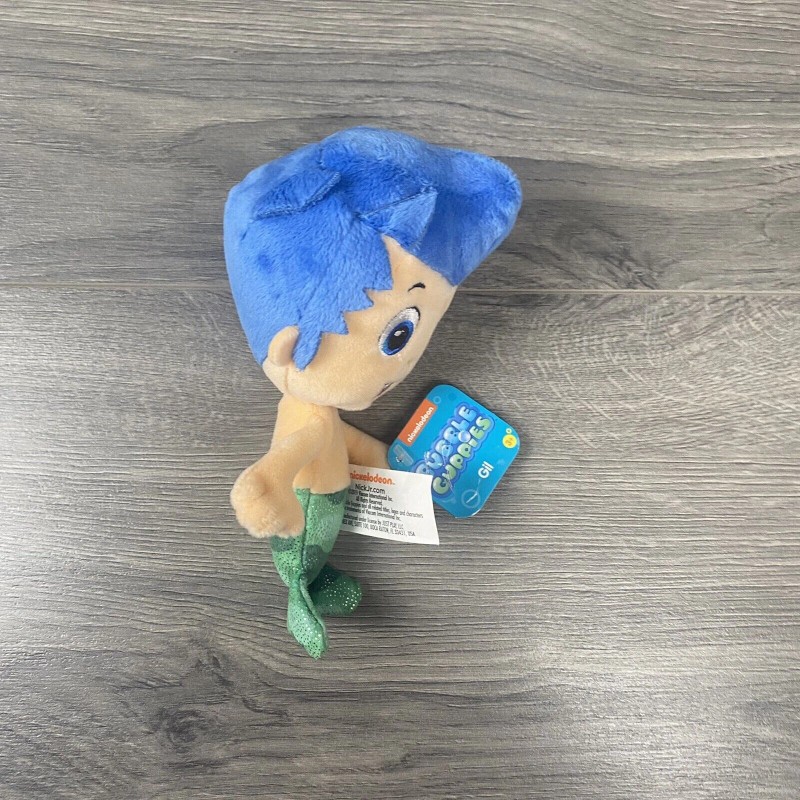 Nickelodeon Bubble Guppies Gil Plush 7" Toy NEW Rare Retired