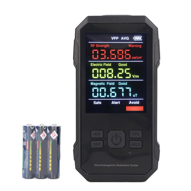 Electromagnetic Radiation Tester with Battery Handheld Digital High Frequency Radiation