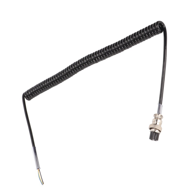 Radio Microphone Cable Replacement Female Hand Mic Cord with Prewired
