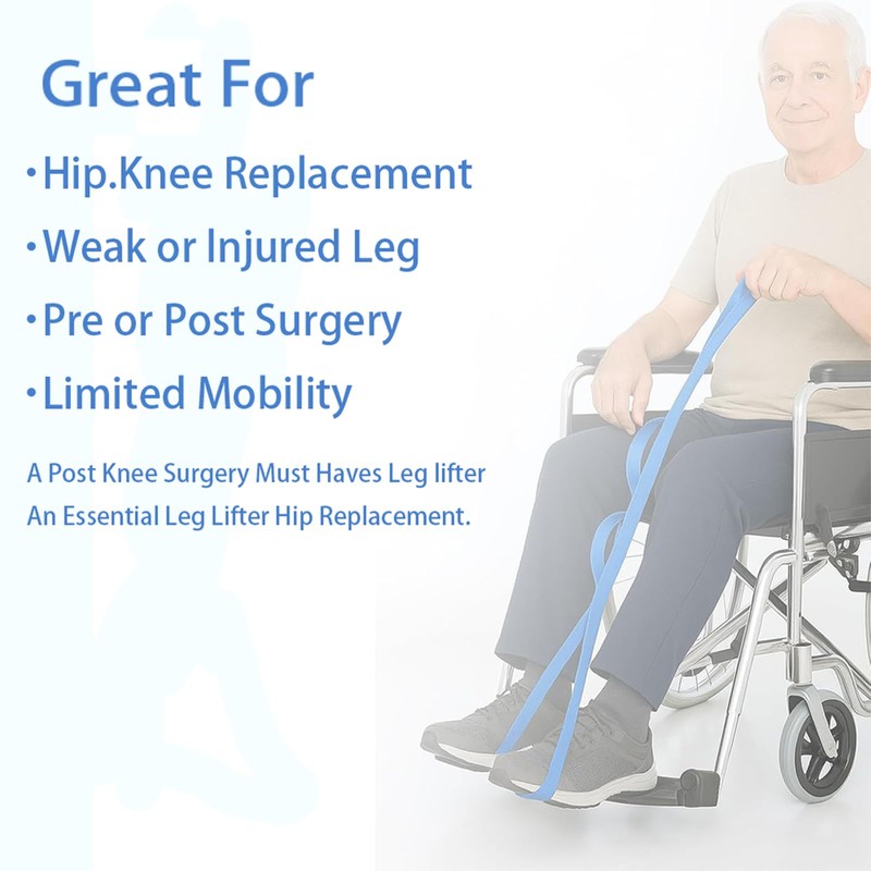 2 Pack 46 Inch Leg Lifter for After Hip &
