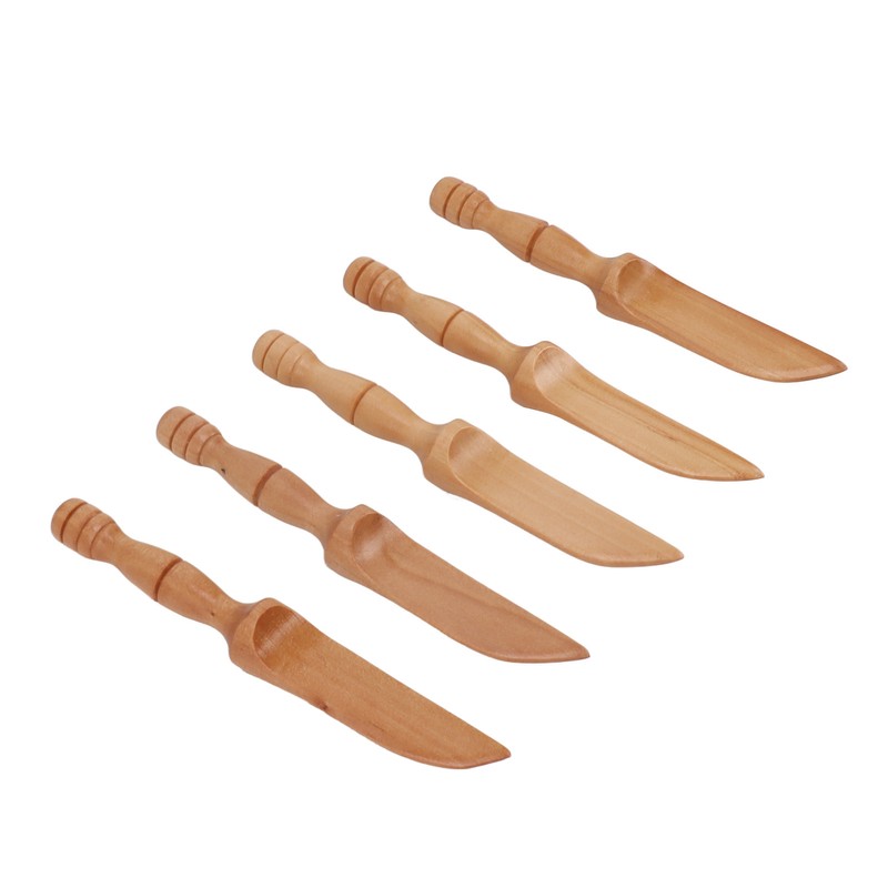 Handmade Wooden Butter Knife Jelly Cheese Spreaders Sandwich Condiment Spreaders