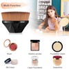 MSQ Foundation brush makeup black with case Black / 케이스