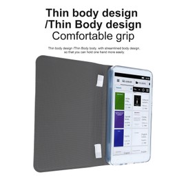 5 Inch Electronic Book Reader with Color LCD Touch Screen WiFi Bluetooth FM Voice Call with Stylus Pen Protective Case Earphone for Android 5.1