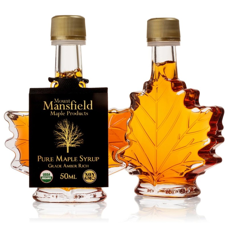 Mansfield Maple Organic Pure Vermont Maple Syrup Wedding Favors Set