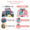 LUCMO Car Backseat Organizer with Tablet Holder,6 Storage Pockets Car