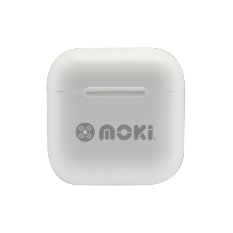 Moki MokiPods Mini True Wireless Earphones, White