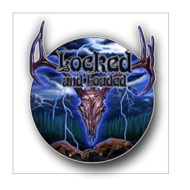 Vinyl Junkie Graphics Locked and Loaded Sticker/Decal