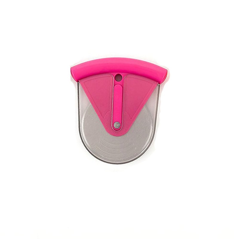 Green Stainless Steel Pizza Cutter with Protective Cover Non-Stick Pizza