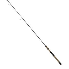 Okuma GSP-S-762L Guide Select Pro Trout Spinning Rod, 7'6" Length, 2 Piece, 2-6 lb Line Rate, 1/8-1/2 oz Lure Rate, Light Power, Black