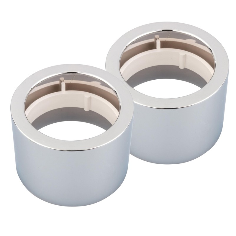 Set Chrome Covers for Measuring Capsule Water Meter Universal
