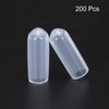 QUARKZMAN Pack of 200 Rubber End Caps 5 mm (3/16